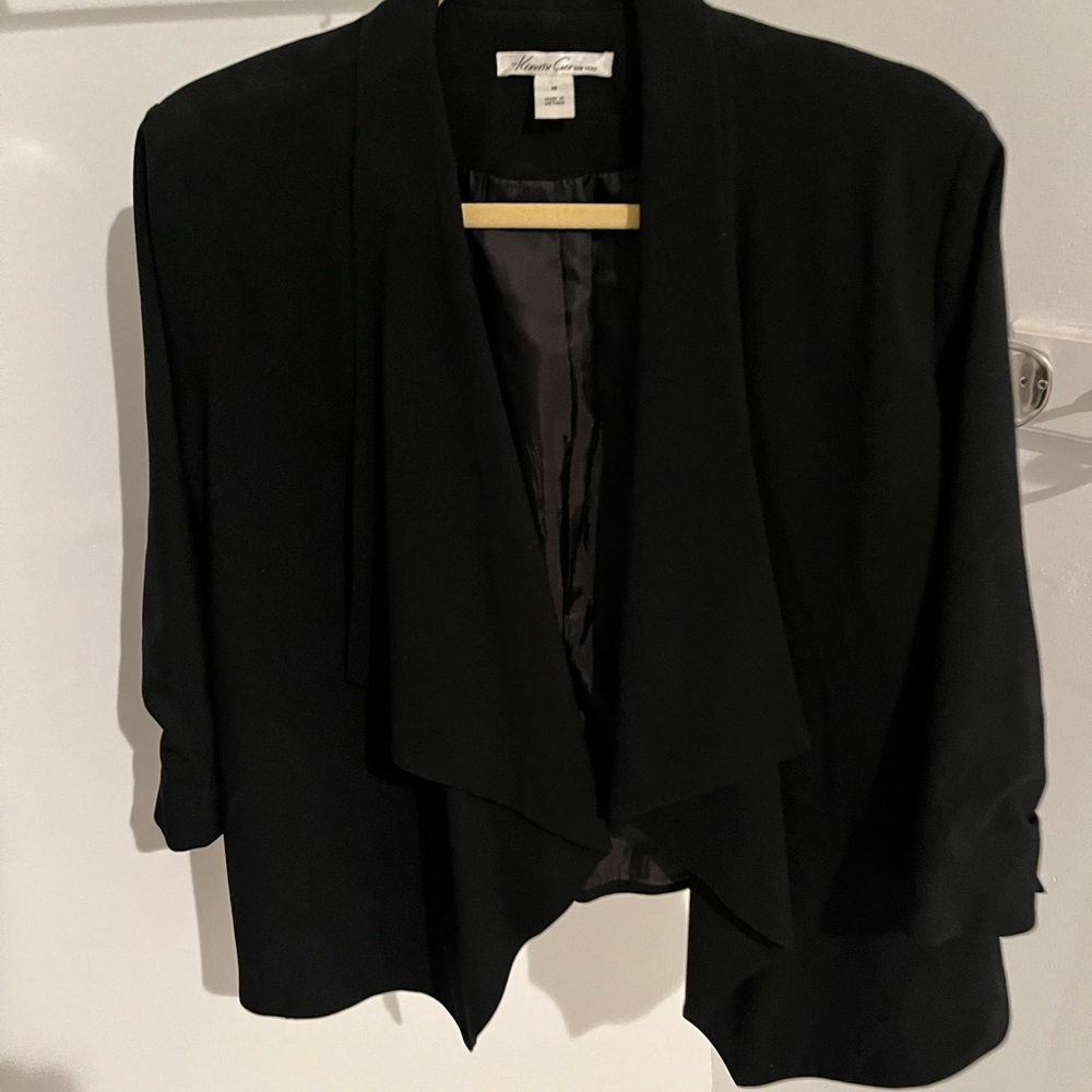 Black contemporary blazer